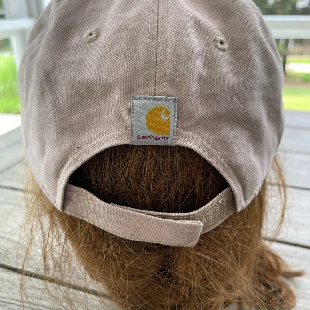 Carhartt Canvas Light Stone C Patch Cap Hat NWT